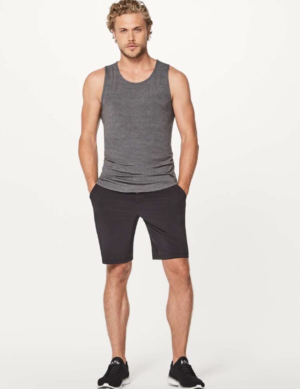 Lululemon Pace Breaker Short Linerless 9" Black Men's Small